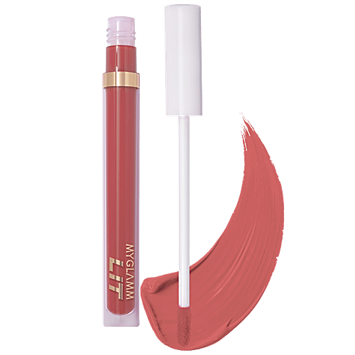 MyGlamm Lit Liquid Matte Lipstick - Boo, 3 g  