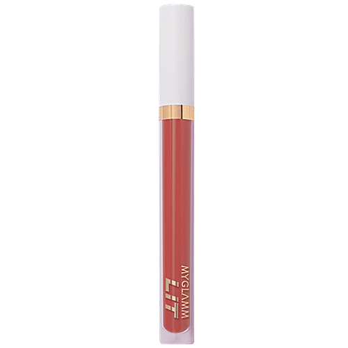 MyGlamm Lit Liquid Matte Lipstick - Swinger, 3 g  