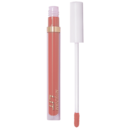 MyGlamm Lit Liquid Matte Lipstick - Pie Hunt, 3 g  