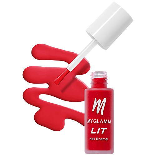 MyGlamm Lit Matte Nail Enamel, 7 g Boujee 