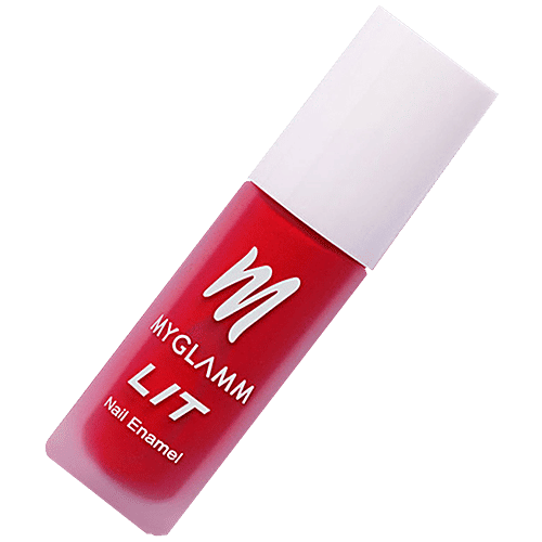 MyGlamm Lit Matte Nail Enamel, 7 g Boujee 