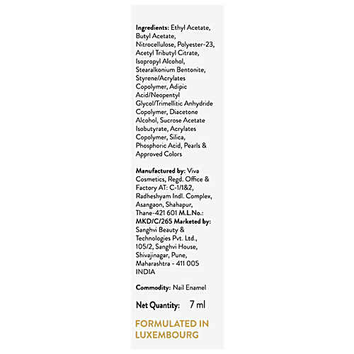 MyGlamm Lit Matte Nail Enamel, 7 g Boujee 