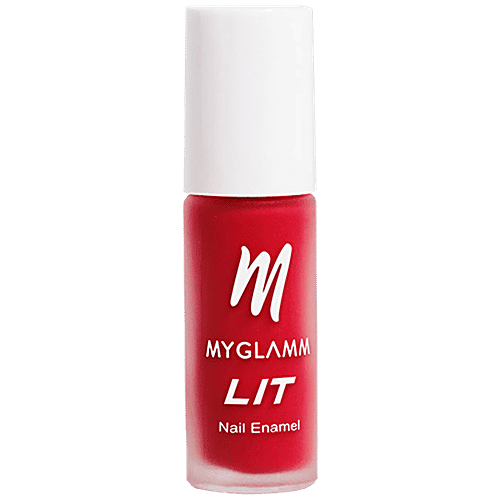 MyGlamm Lit Matte Nail Enamel, 7 g Boujee 