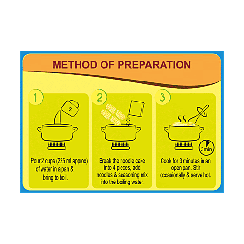 Patanjali Atta Noodles - Desi Masala, 60 g  