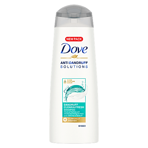 Buy Dove AntiDandruff Solutions Dandruff Clean & Fresh Shampoo