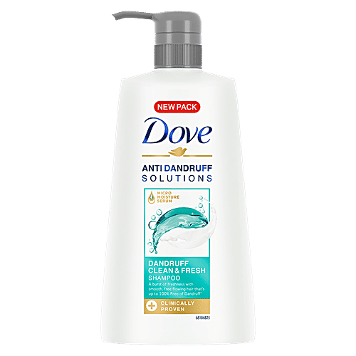 Dove Anti-Dandruff Solutions - Dandruff Clean & Fresh Shampoo, 650 ml  