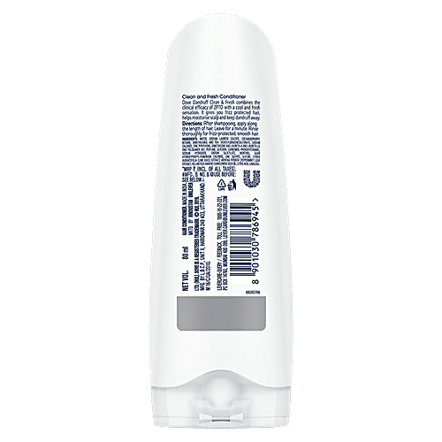 Dove Anti-Dandruff Solutions - Dandruff Clean & Fresh Conditioner, 80 ml  