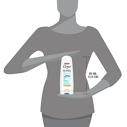 Dove Anti-Dandruff Solutions - Dandruff Clean & Fresh Conditioner, 80 ml  
