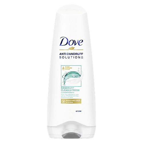 Dove Anti-Dandruff Solutions Clean & Fresh Conditioner, Moisture Lock System, 175 ml