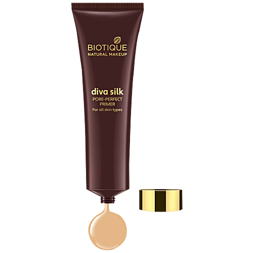 Biotique Natural Makeup Diva Silk Pore Perfect Primer, 30 ml  