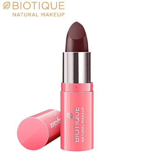 Biotique Natural Makeup Magicolor Lipstick - Nudge Fudge, 4.2 g  
