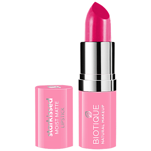Biotique Natural Makeup Starkissed  Moist Matte Lipstick - Dirty Dancing, 4.2 g  