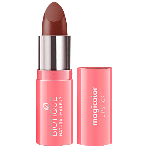 Biotique Natural Makeup Magicolor Lipstick - Bond Girl, 4.2gm  