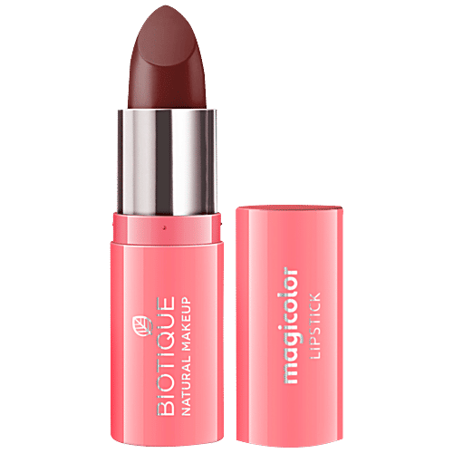 Biotique Natural Makeup Magicolor Lipstick - Hot Lips, 4.2 g  