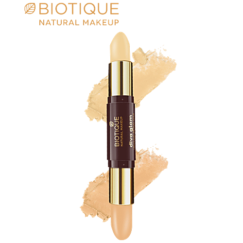 Biotique Natural Makeup Diva Glam Duo Stick - Shade-N-Sheen!, 4 g  