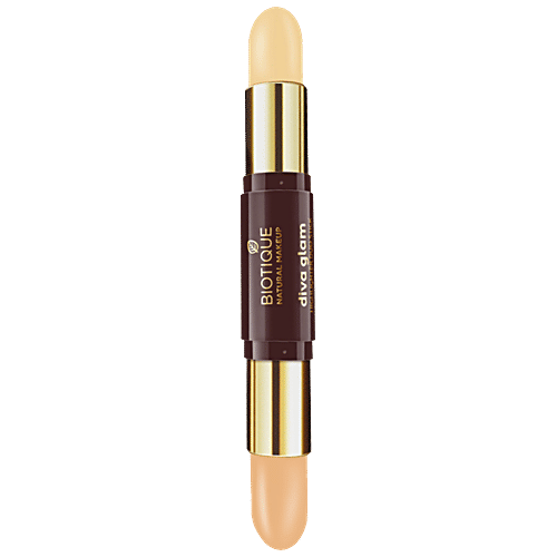 Biotique Natural Makeup Diva Glam Duo Stick - Shade-N-Sheen!, 4 g  