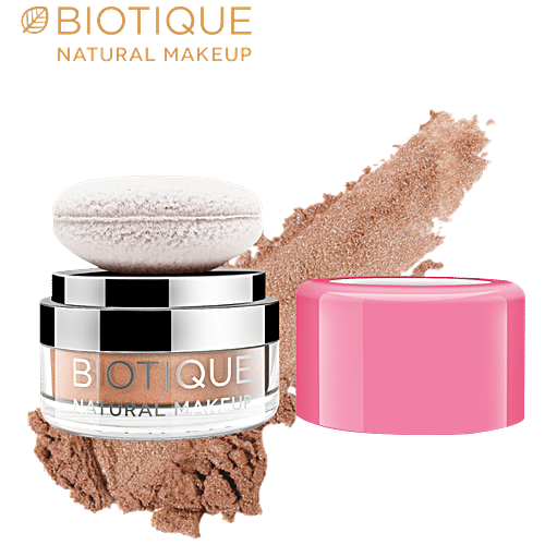 Biotique Natural Makeup Starglow Sheer Skin Illuminator - Sand-N-Shimmer, 4 g  