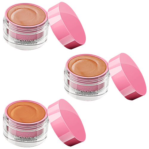 Biotique Natural Makeup Starburst Matte Moussse Foundation - Chai Latte, 15 ml  