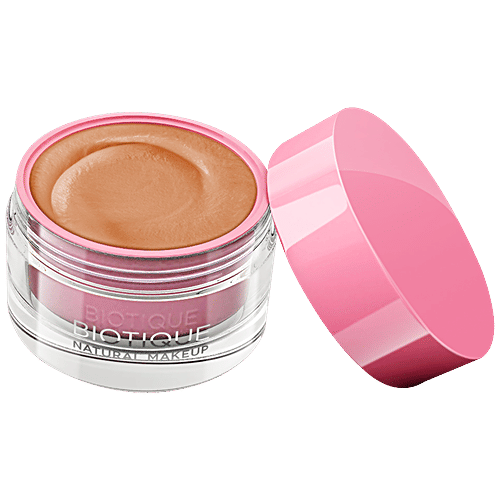Biotique Natural Makeup Starburst Matte Moussse Foundation - Chai Latte, 15 ml  