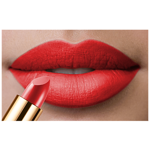 Biotique Natural Makeup Diva Pout Lipstick - Salsa Crush, 4 g  