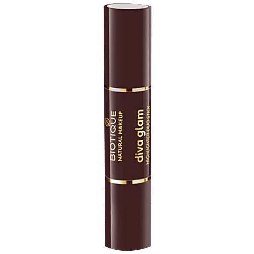 Biotique Natural Makeup Diva Glam Highlighter Duo Stick - Pop - N - Perk!, 4 g  