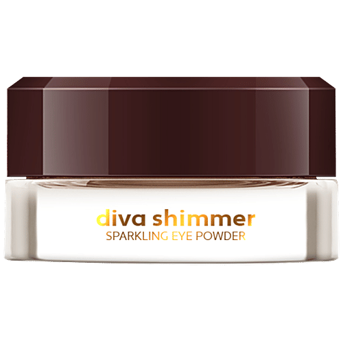 Biotique Natural Makeup Diva Shimmer Sparkling Eye Powder - Amber Blaze, 1.5 g  