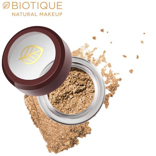 Biotique Natural Makeup Diva Glimmer Sparkling Eyeshadow - Gold Rush, 1.5 g  