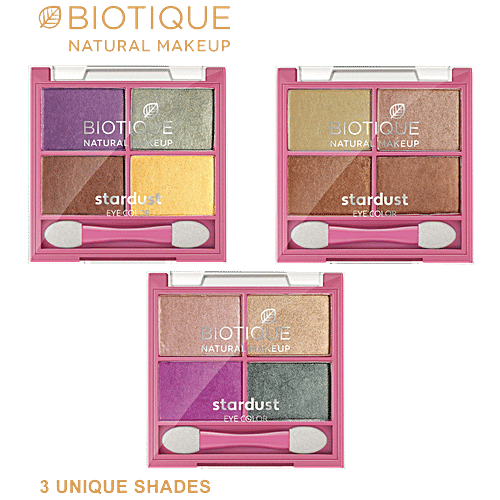 Biotique Natural Makeup Stardust Eye Shadow - Earth Song, 7 g  