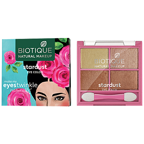 Biotique Natural Makeup Stardust Eye Shadow - Earth Song, 7 g  