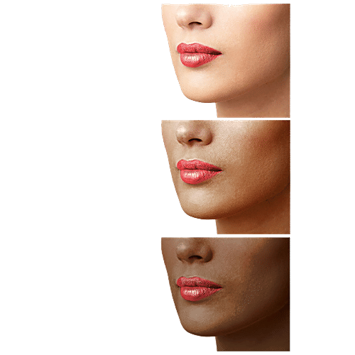 Biotique Natural Makeup Starlit Moisturising Lipstick - Coral Dew, 3.5 g  