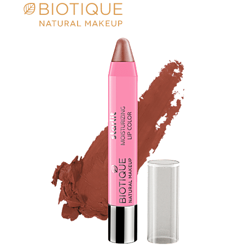 Biotique Natural Makeup Starlit Moisturising Lipcolour - Lush Lavender, 3.5 g  