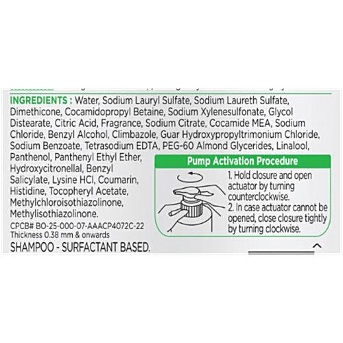 Pantene Hair Science Silky Smooth Shampoo, 1000 ml