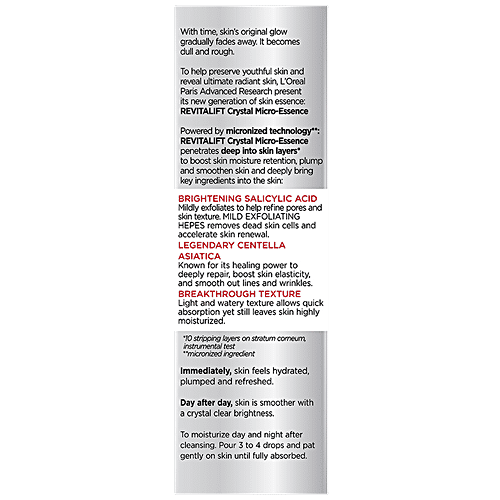 Loreal Paris Revitalift Crystal Micro-Essence, 22 ml  