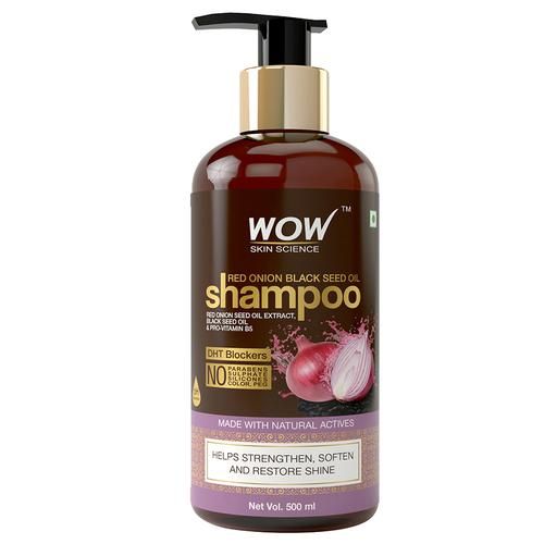 Buy Wow Skin Science Hair Shampoo - Red Onion Extract & Black Seed Oil  Online at Best Price of Rs 575 - bigbasket