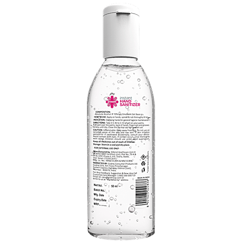 Godrej Protekt Hand Sanitizer, 50 ml  