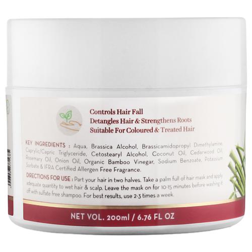 Buy Mamaearth Onion Hair Mask For Hair Fall Control - With Onion Oil &  Organic Bamboo Vinegar Online at Best Price of Rs  - bigbasket