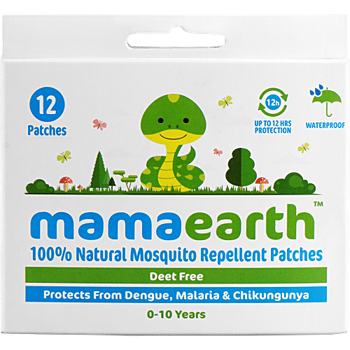 Buy Mamaearth Natural Repellent Mosquito Patches For Babies With 12