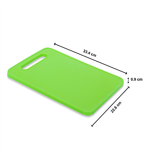 Anjali Chopping/Cutting Board - For Fruits & Vegetable, Green, Plastic, 10mm Thickness, 1 pc
