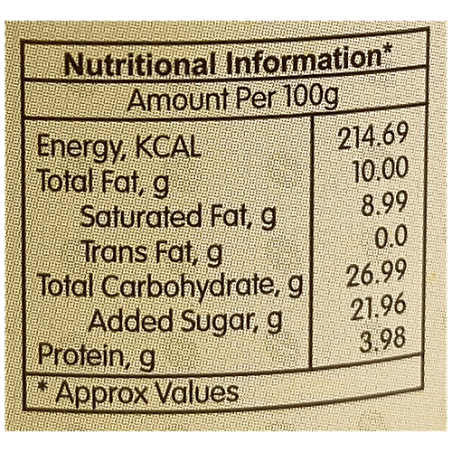 Nirulas Espress O' Fudge Ice Cream - Goodness of Milk Cream, 650 ml Tub 