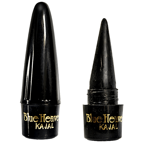 Blue Heaven Lead-Free Classic Kajal - Black, With Vitamin E, 2 g  Lead Free