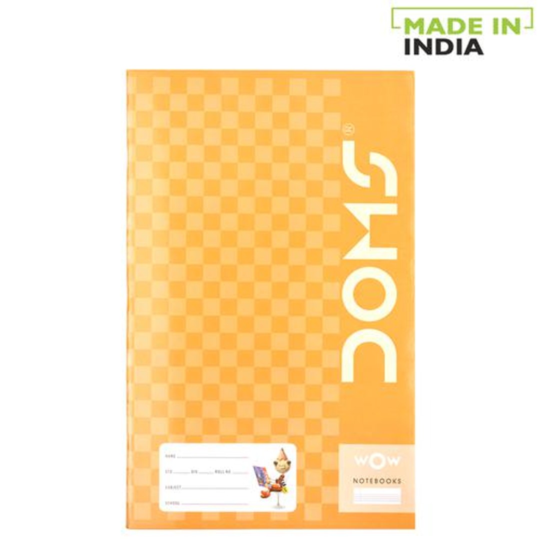 Buy Doms R/B With Gap A5 Size Brown Cover Note Books, 172 Pages Online