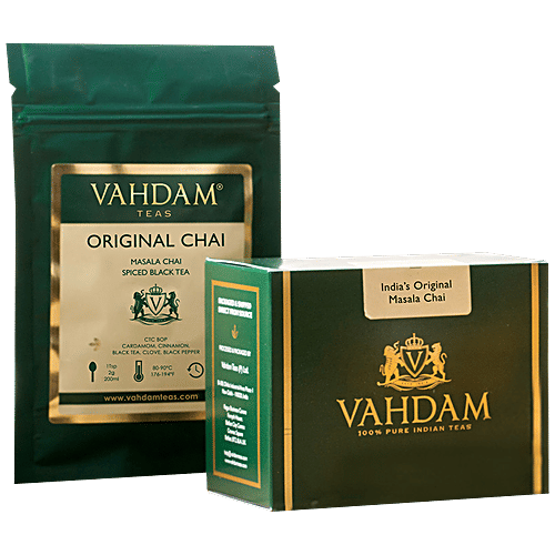 VAHDAM Masala Chai - Original  Loose Leaf, 100 g  