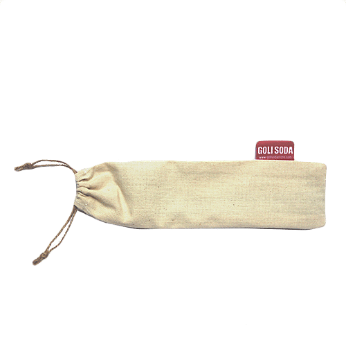 Goli Soda Goli Soda stainless-steel-bent-drinking-straws 4 pcs Pouch, 4 pcs Pouch 