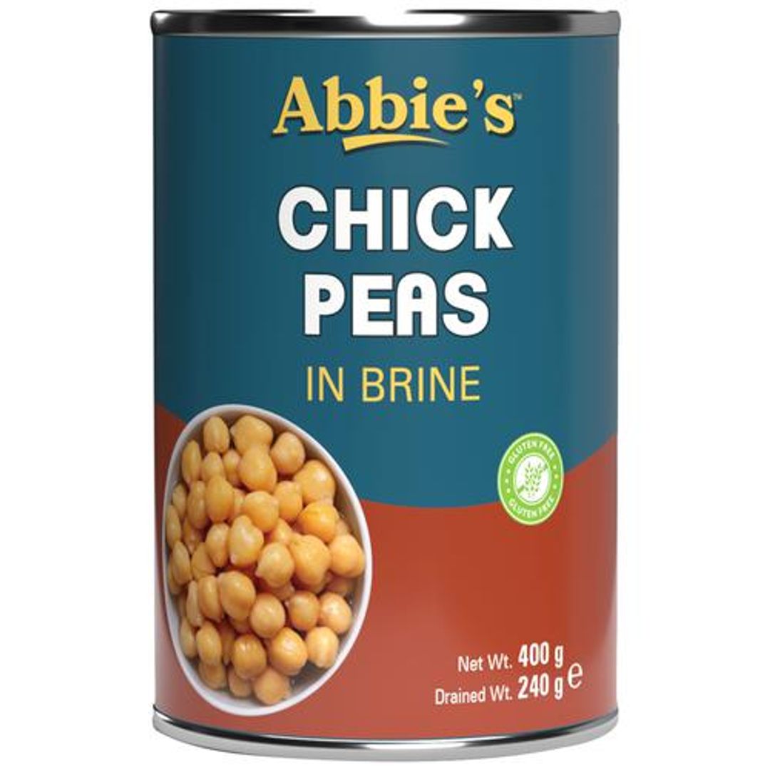 Abbies Chickpeas in Brine, 400 g 