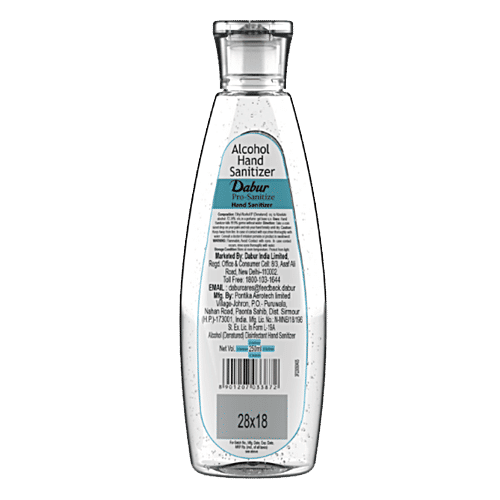 Dabur Pro Sanitize Hand Sanitizer, 250 ml  
