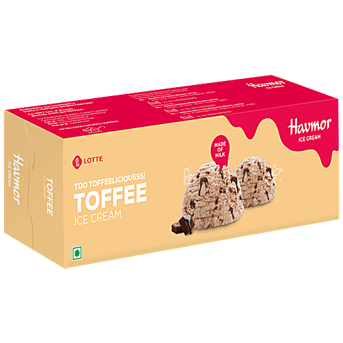 Buy Havmor Toffee Ice Cream Made of Milk Online at Best Price of Rs