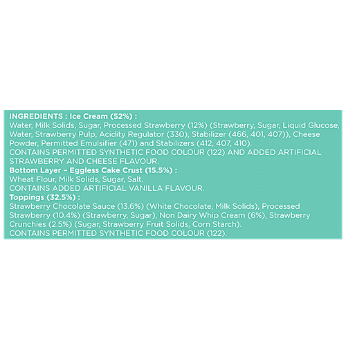 Buy Havmor Strawberry Cheese Ice Cream Cake Made of Milk Online at Best Price of Rs 500