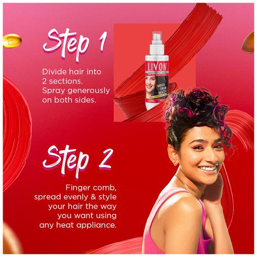 Buy Livon Heat Protect Serum - Help To Soften & Shine Hair, Protect Hair  from Heat Styling, Infused With Heat Activated Protein Online at Best Price  of Rs  - bigbasket