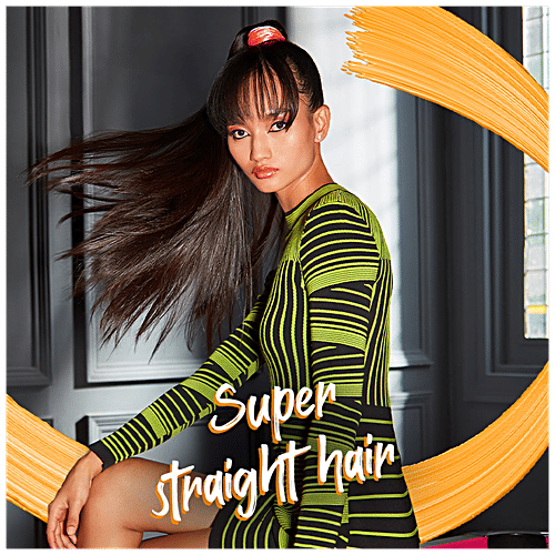 Livon Hair Straightening Serum - Up To 12 Hour Straighter Hair, Infused With Heat Activated Protein, 100 ml  Infused With Heat Activated Protein