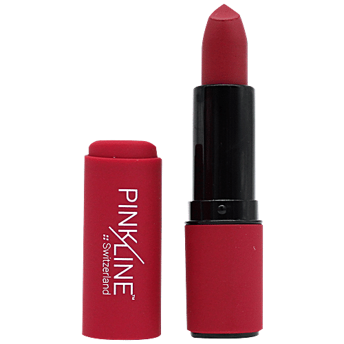 Pink Line Classic Matte Lipstick, 18 g Antique Red 